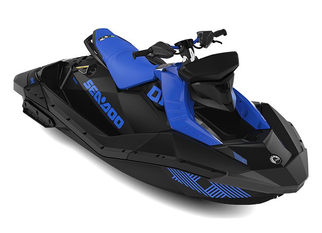 New 2024 Sea-Doo Spark Trixx 2up Dazzling Blue / Deep Black 90 